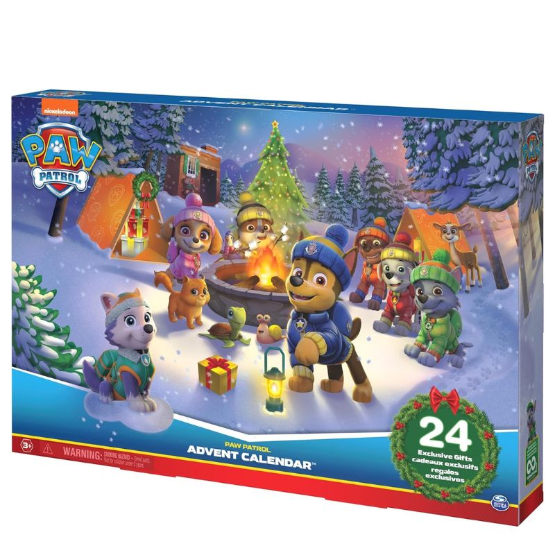 パウパトロール クリスマス アドベントカレンダー パウパト PAW Patrol Advent Calendar 24個のサプライズトイ付き!クリスマスカウントダウン