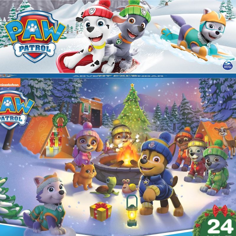パウパトロール クリスマス アドベントカレンダー パウパト PAW Patrol Advent Calendar 24個のサプライズトイ付き!クリスマスカウントダウン