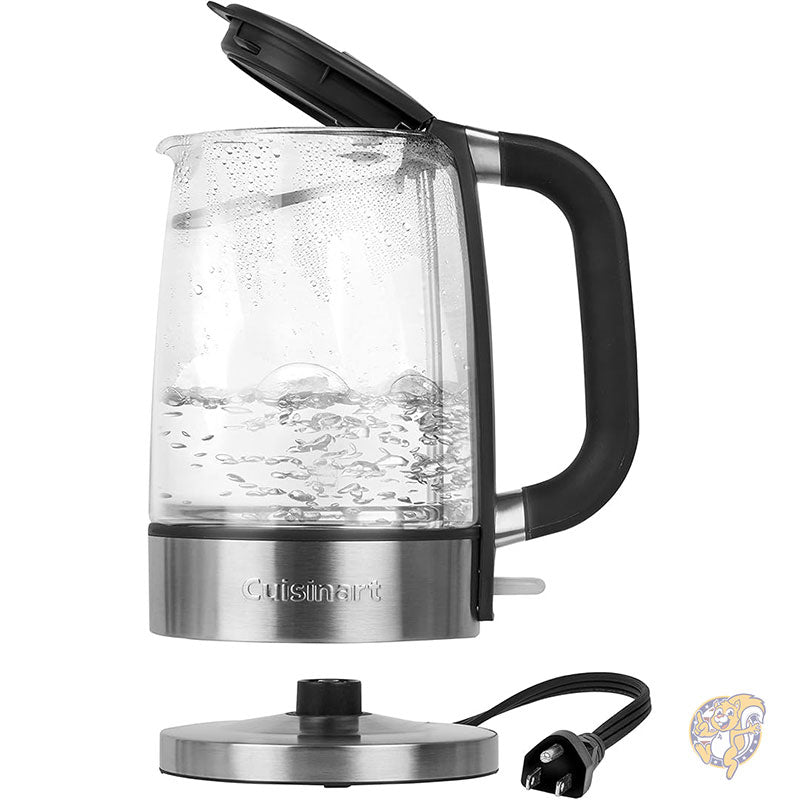 コードレス電気ケトル シルバー 1.7 リットル GK-17N Viewpro Cuisinart クイジナート