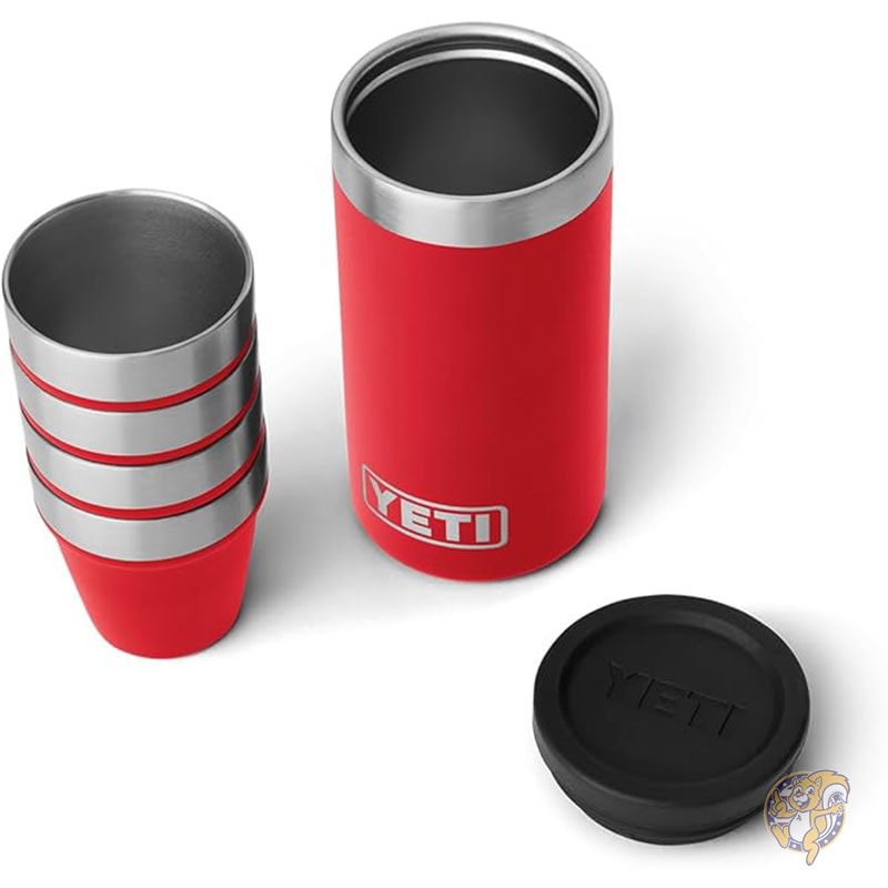 ショットグラス キャリングケース付き 4個セット YETI イエティ
