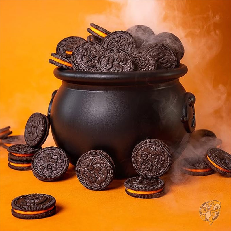 Oreo オレオ オレンジクリームチョコレートサンドイッチクッキー 限定版 ハロウィンクッキー 530g