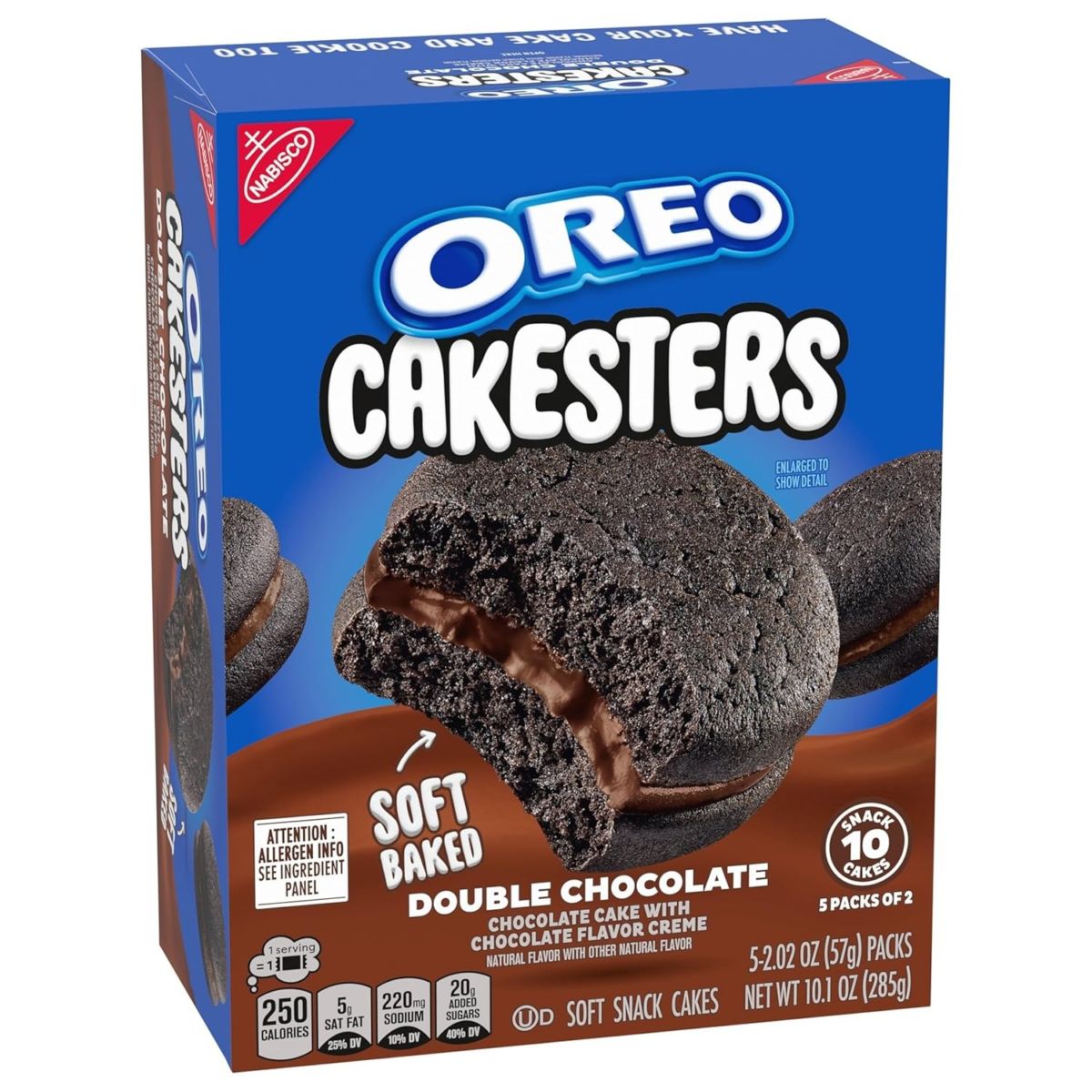 オレオ OREO ソフトケーキ風 ダブルチョコレート 個包装 ソフトスナックケーキ 60袋(12箱1袋2個入り)オレオ ケーキ チョコレート 大容量 お配り Cakesters Soft Snack Cakes