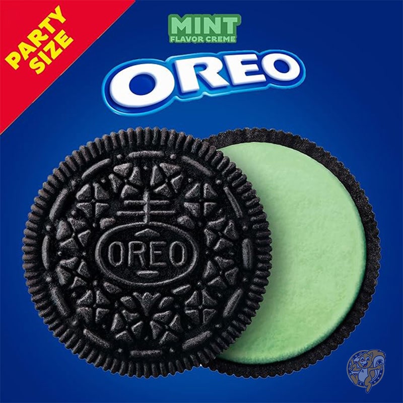 Oreo オレオ ミントクリームチョコレートサンドイッチクッキー パーティーサイズ 708g