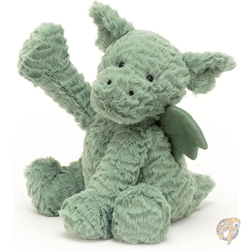 ファドルワドル ドラゴン ぬいぐるみ 22.8cm 神話のぬいぐるみ クラシックな子供用ギフト Jellycat ジェリーキャット