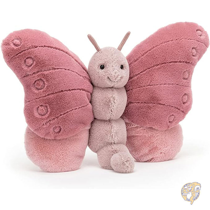 ベアトリス バタフライ ぬいぐるみ 25cm 昆虫と虫のぬいぐるみ クラシックな子供用ギフト Jellycat ジェリーキャット