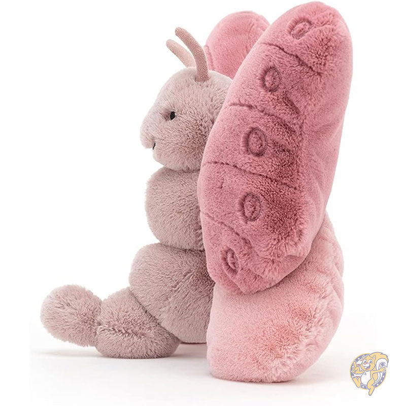 ベアトリス バタフライ ぬいぐるみ 25cm 昆虫と虫のぬいぐるみ クラシックな子供用ギフト Jellycat ジェリーキャット