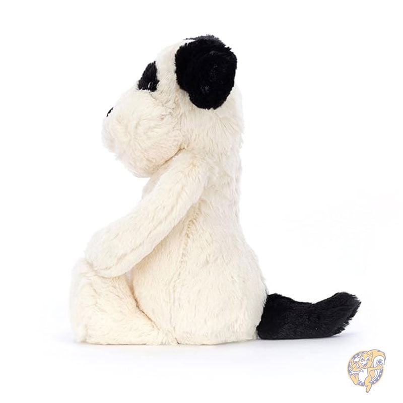 バッシュフル ブラック&クリーム パピー ぬいぐるみ ミディアム 30cm 犬 子犬のぬいぐるみ Jellycat ジェリーキャット