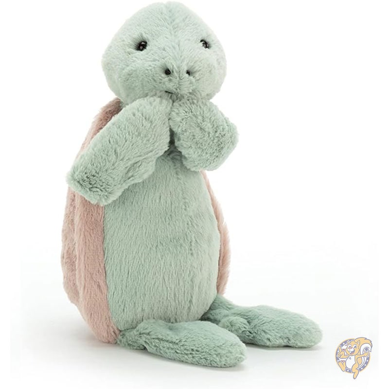 恥ずかしがり屋のカメのぬいぐるみ ミディアム 30cm 爬虫類 カメのぬいぐるみ クラシックな子供用ギフト Jellycat ジェリーキャット