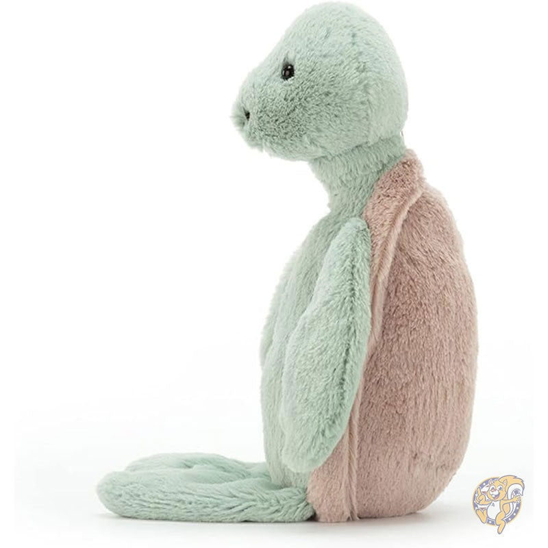 恥ずかしがり屋のカメのぬいぐるみ ミディアム 30cm 爬虫類 カメのぬいぐるみ クラシックな子供用ギフト Jellycat ジェリーキャット