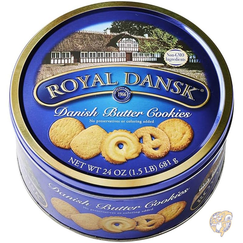 デンマークバタークッキー 680g (1個入り) ロイヤルダンスク Royal Dansk