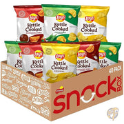 ケトル クックド ポテトチップス バラエティパック 24g (40 個入り) レイズ Lay's