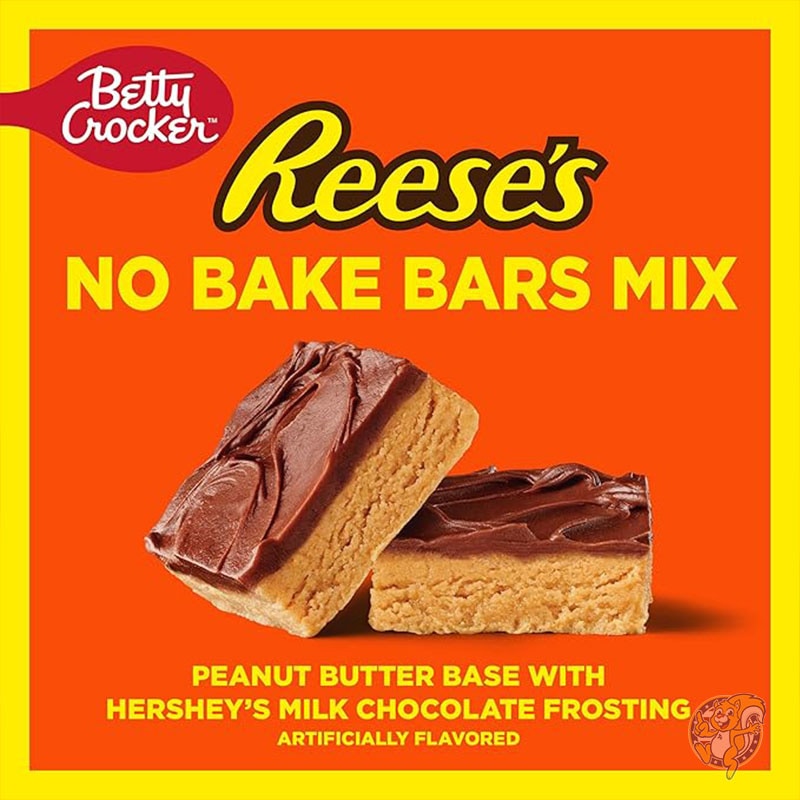 リーシーズ ピーナッツバター ノンベイク バー ミックス ハーシーズ ミルクチョコレート フロスティング入り 490g ベティ クロッカー Betty Crocker