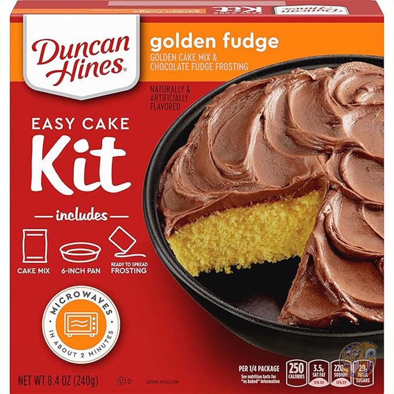 イージー ケーキ キット ゴールデン ファッジ ケーキ ミックス 238g ダンカン ハインズ Duncan Hines