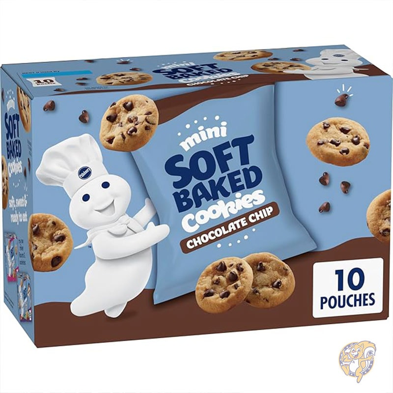 チョコレートチップ ミニ ソフトベイクドクッキー 10 個入り ピルズベリー Pillsbury