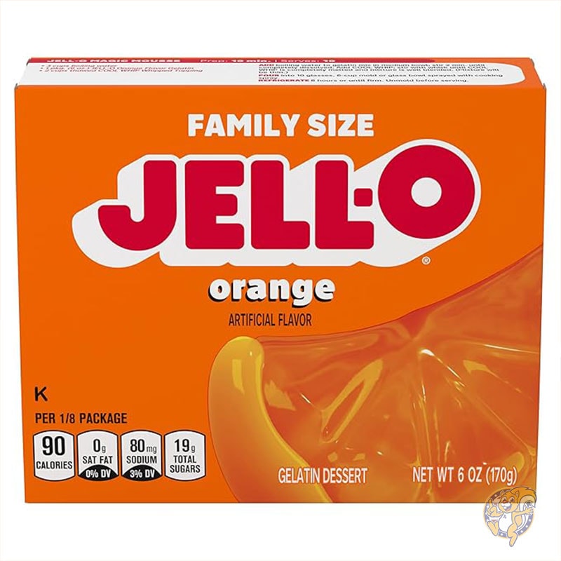 ゼラチン デザート オレンジ 170g ジェロ Jell-O