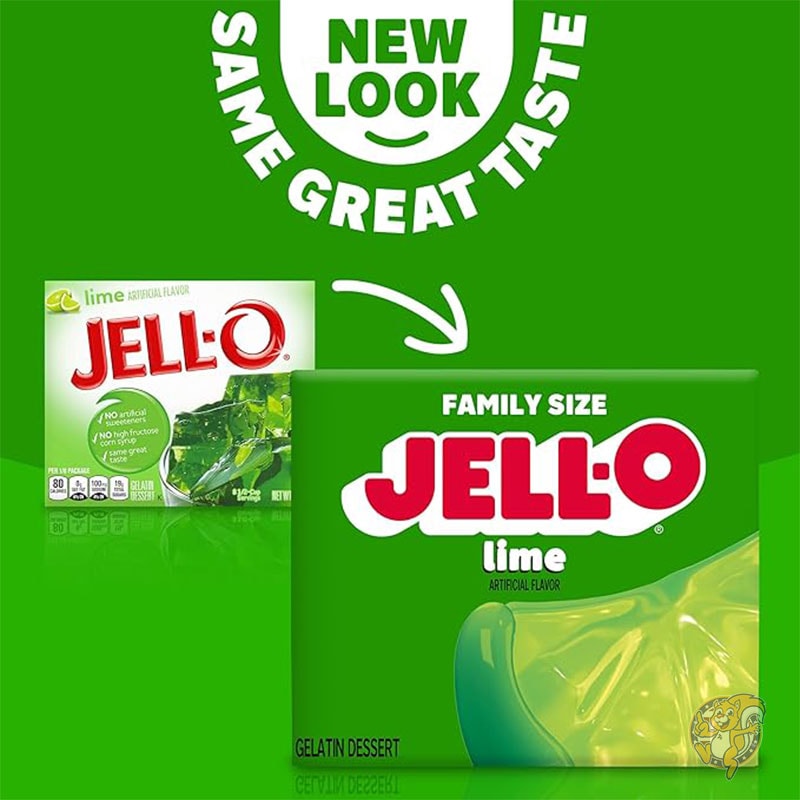 ライム ゼラチン デザート ミックス (170g ボックス) ジェロ Jell-O