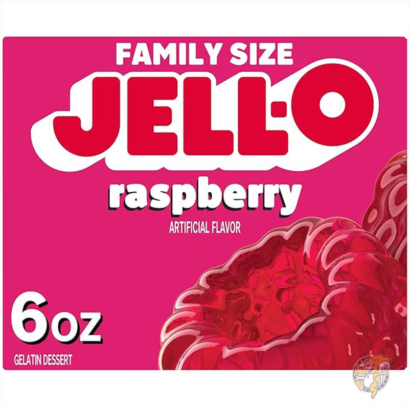 ラズベリー ゼラチン デザート ミックス (170g ボックス) ジェロ Jell-O