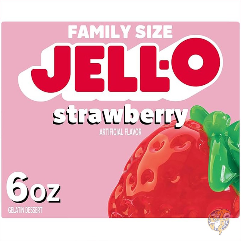 ストロベリーゼラチンデザートミックス (170g ボックス) ジェロ Jell-O