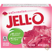 スイカゼラチンミックス (85g箱、6 個パック) ジェロ Jell-O