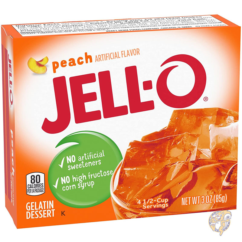 ゼラチンデザート ピーチ(6個パック) ジェロ Jell-O