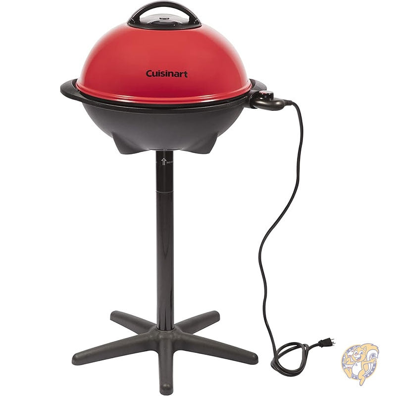 2-in-1 屋外電気グリル BBQグリル CEG-115 609平方cmの調理スペース Cuisinart クイジナート