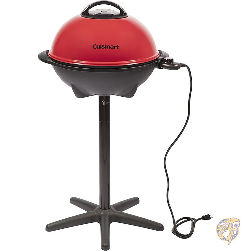 2-in-1 屋外電気グリル BBQグリル CEG-115 609平方cmの調理スペース Cuisinart クイジナート