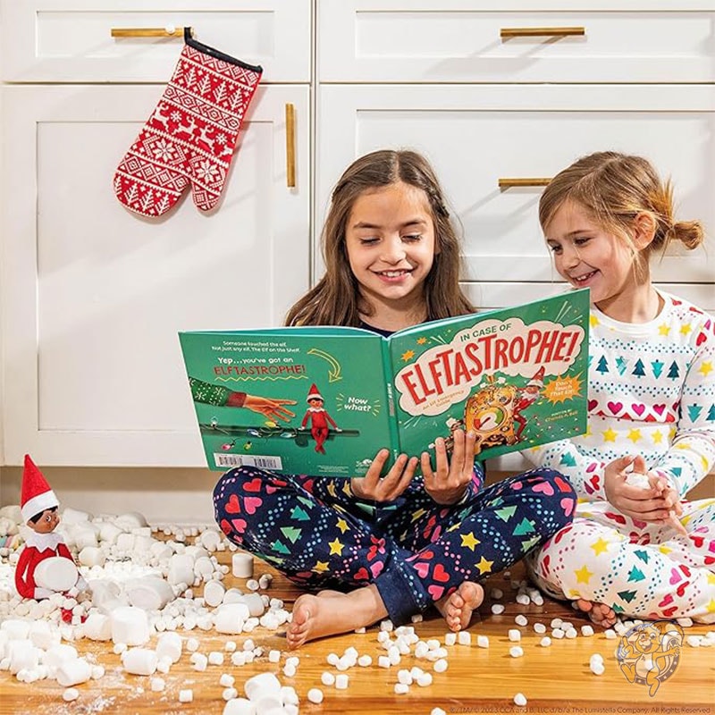 エルフ 絵本 In Case of Elftastrophe クリスマス おもちゃ エルフ・オン・ザ・シェルフ The Elf on the Shelf
