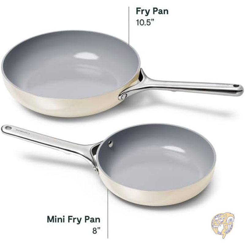 ミニ フライパン ノンスティック セラミック 20cm 非毒性、PTFE および PFOA フリー オーブン対応 Caraway キャラウェイ