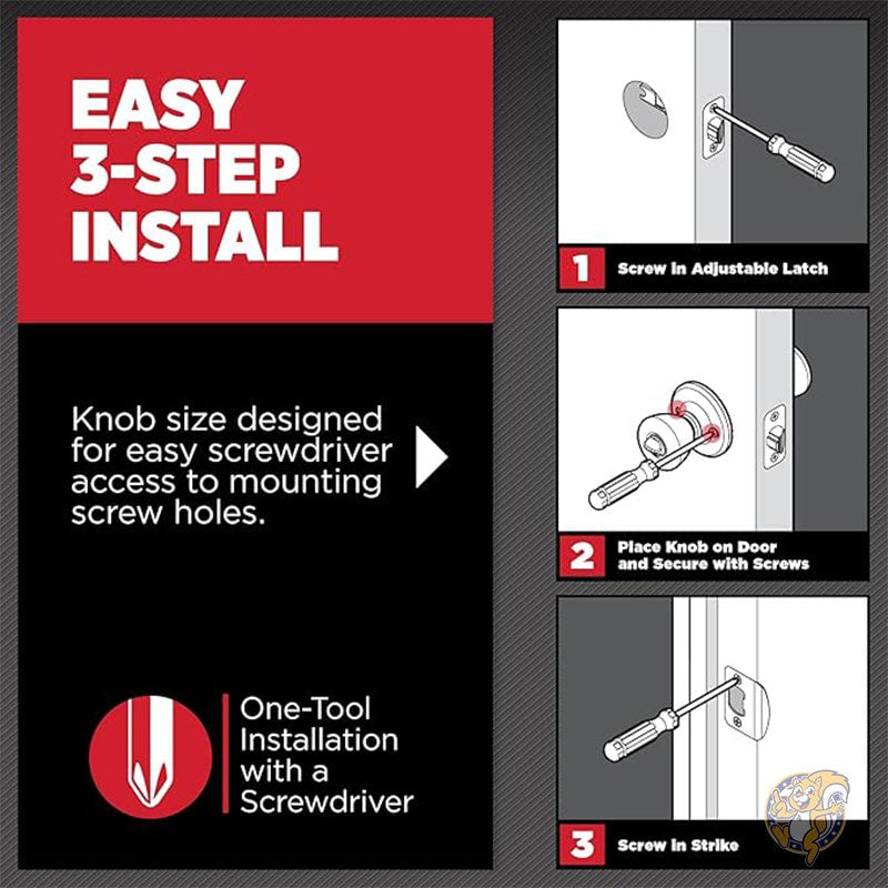 Juno エントリードアノブとシングルシリンダーデッドボルトコンボパック 99910-035 クイックセット Kwikset