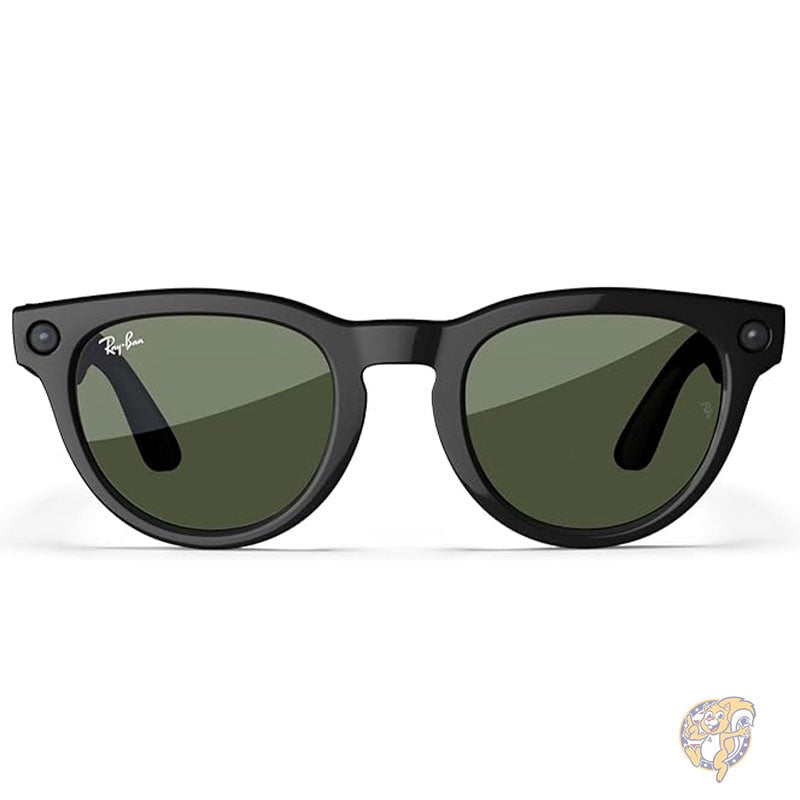 レイバン Ray-Ban メタ Meta AI搭載 メタスマートサングラスグラス ヘッドライナー シャイニーブラック / G15グリーン