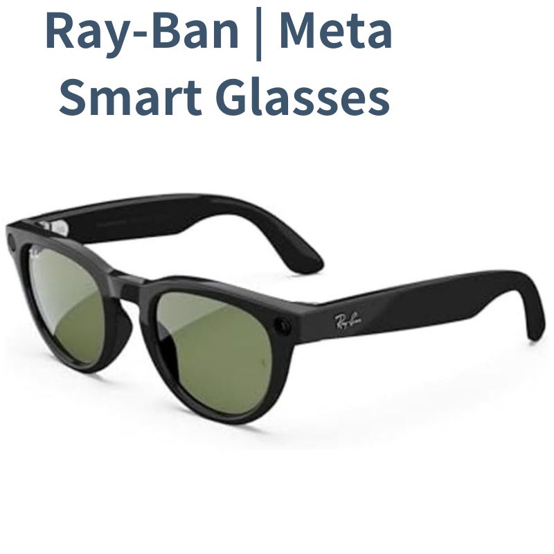 レイバン AI搭載 メタ スマートサングラス ヘッドライナー サングラス シャイニーブラック/G15グリーン レギュラー Ray-Ban メタ Meta