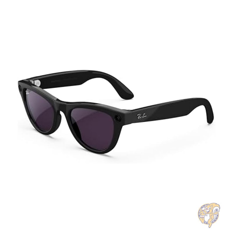 レイバン Ray-Ban AI搭載 メタスマートグラス スマートグラス Skyler スカイラー シャイニー ブラック、クリアからアメジストへの移行 メタ Meta