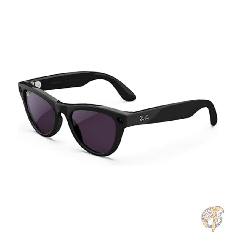 レイバン Ray-Ban AI搭載 メタスマートグラス スマートグラス Skyler スカイラー シャイニー ブラック、クリアからアメジストへの移行 メタ Meta