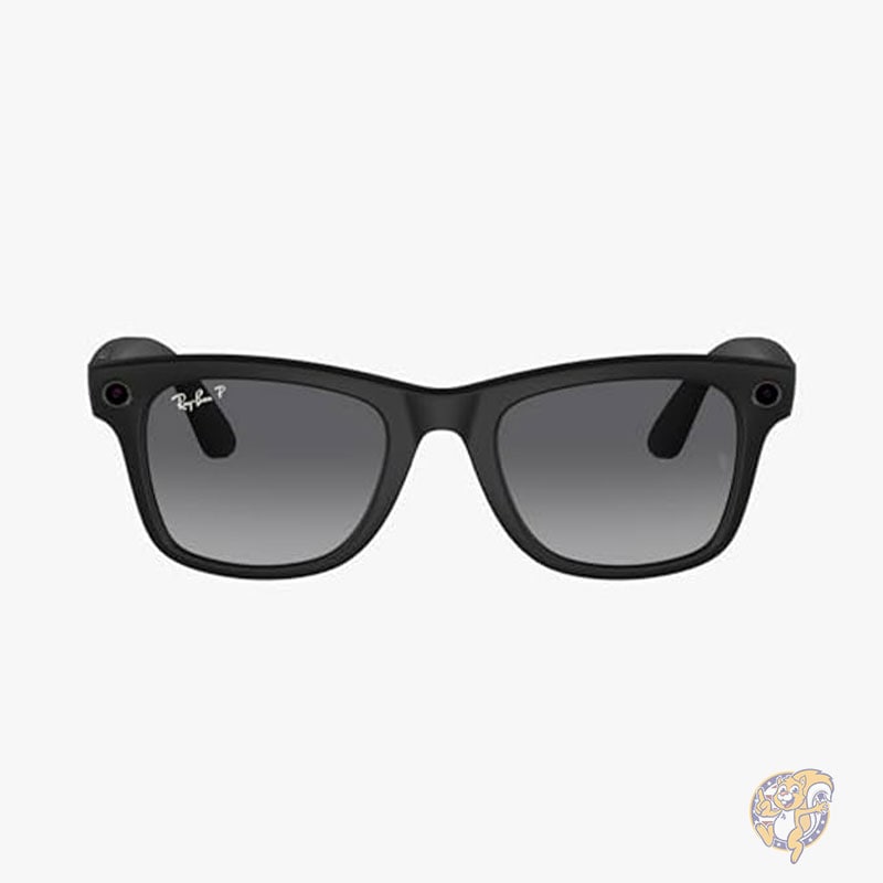 レイバン Ray-Ban AI搭載 メタ スマートグラス ウェイファーラー マットブラック/偏光グラデーショングラファイト メタ Meta