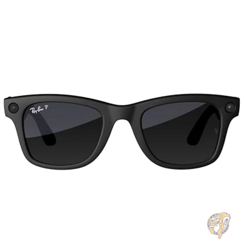 レイバン Ray-Ban AI搭載 メタ スマートグラス ウェイファーラー マットブラック/偏光グラデーショングラファイト レギュラー メタ Meta