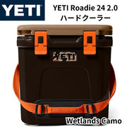 イエティ クーラーボックス ローディー 24 YETI Roadie 24 2.0 ハードクーラー ★Wetlands Camo★ 大容量 軽量 頑丈 キャンプ アウトドア