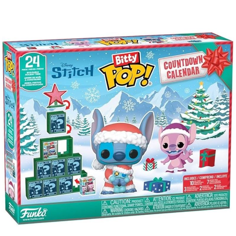 スティッチ クリスマス アドベントカレンダー ディズニー Funko Pop! Bitty カウントダウンカレンダー リロ & スティッチ Countdown Calendar: Stitch Holiday