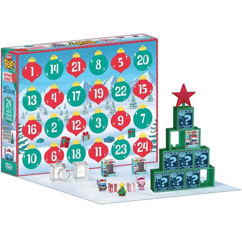 スティッチ クリスマス アドベントカレンダー ディズニー Funko Pop! Bitty カウントダウンカレンダー リロ & スティッチ Countdown Calendar: Stitch Holiday