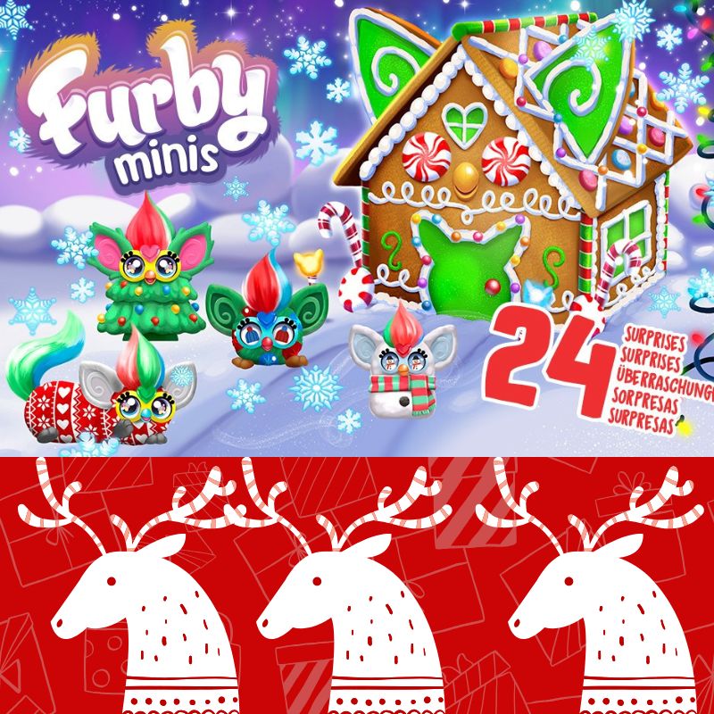 ファービー Furby ミニ クリスマス アドベントカレンダー クリスマスカウントダウン ホリデーギフト フィギュア おもちゃ