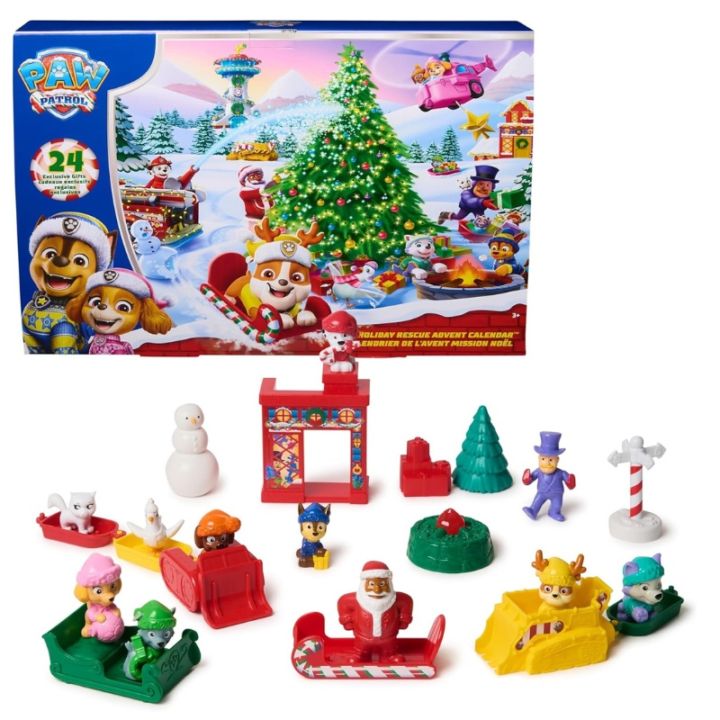 2025 パウパト パウパトロール クリスマス アドベントカレンダー PAW Patrol ホリデーレスキュー ギフト 24個 サプライズおもちゃ付き