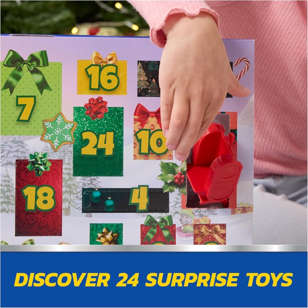 2025 パウパト パウパトロール クリスマス アドベントカレンダー PAW Patrol ホリデーレスキュー ギフト 24個 サプライズおもちゃ付き