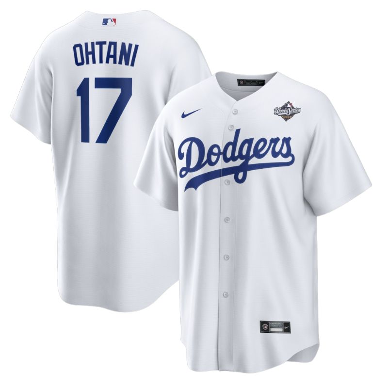 大谷翔平 2025 ワールドシリーズ ホーム レプリカ ユニフォーム Nike ロサンゼルス・ドジャース 正規品 ホワイト
