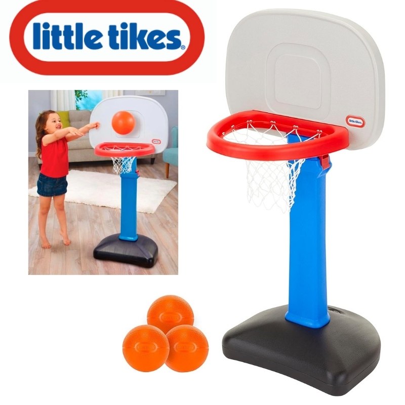 室内 バスケットボール 遊び Little Tike リトルタイクス 家庭用 イージースコア バスケットボールセットお家遊び バスケ練習 バスケ遊び 高さ調整可能