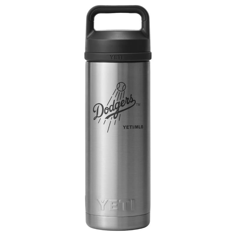 ドジャース×YETI コラボ イエティ水筒 Rambler 18 oz ウォーターボトル ロサンゼルス ドジャース ロゴ入り Los Angeles Dodgers stainless ステンレス YETI 保冷 水筒 タンブラー ランブラー ※野球ボールありDodgersロゴ※