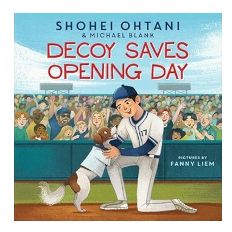英語版 デコピンのとくべつないちにち Decoy Saves Opening Day 大谷翔平 絵本 大谷絵本 ギフト デコピン デコイ 英語学習 アメリカ輸入