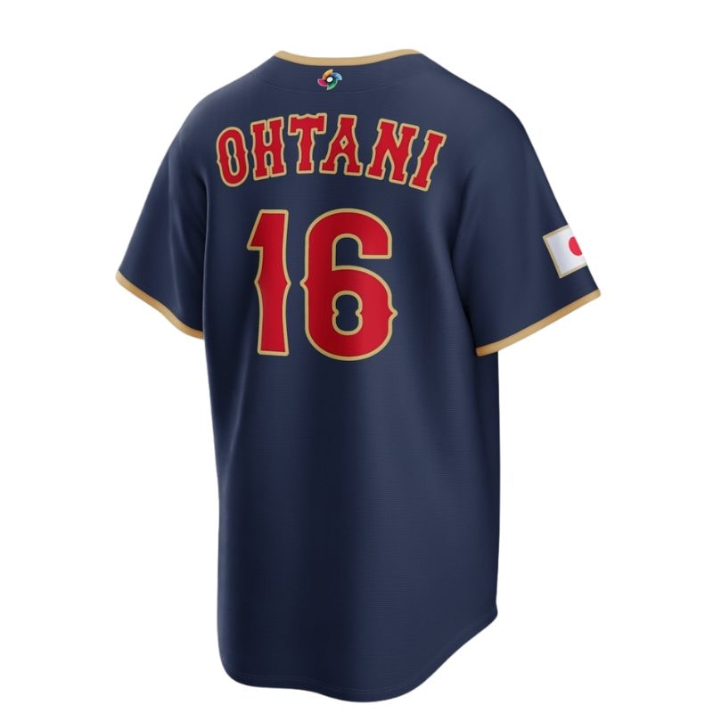 大谷翔平 2026 WBC 日本代表 ナイキ ユニフォーム ネイビー NIKE 侍ジャパン ワールドクラシックベースボール 背番号 16 Shohei Ohtani Japan Baseball