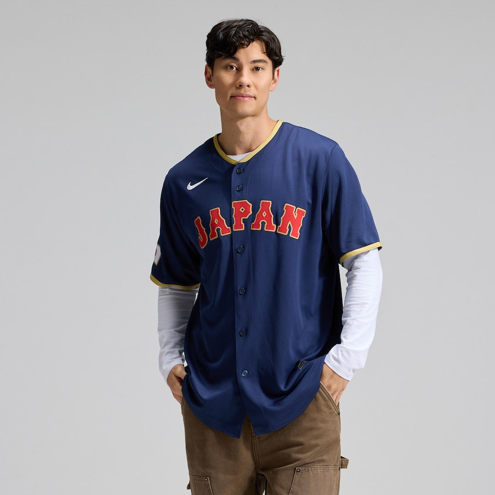 大谷翔平 2026 WBC 日本代表 ナイキ ユニフォーム ネイビー NIKE 侍ジャパン ワールドクラシックベースボール 背番号 16 Shohei Ohtani Japan Baseball
