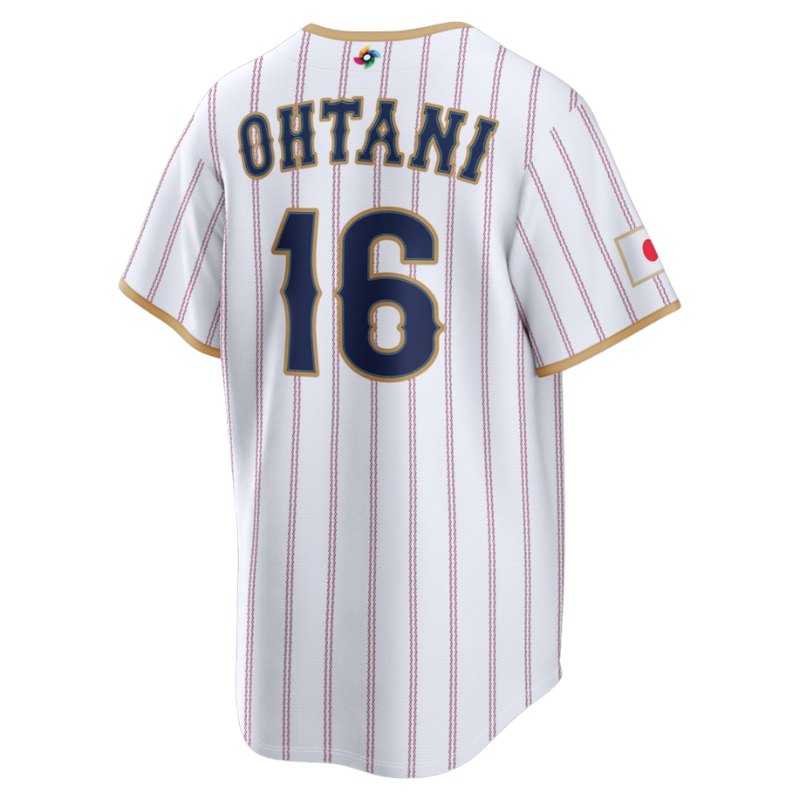 大谷翔平 2026 WBC 侍ジャパン 日本代表 ナイキ ユニフォーム ホワイト NIKE ワールドクラシックベースボール 背番号 16 大谷選手 Shohei Ohtani