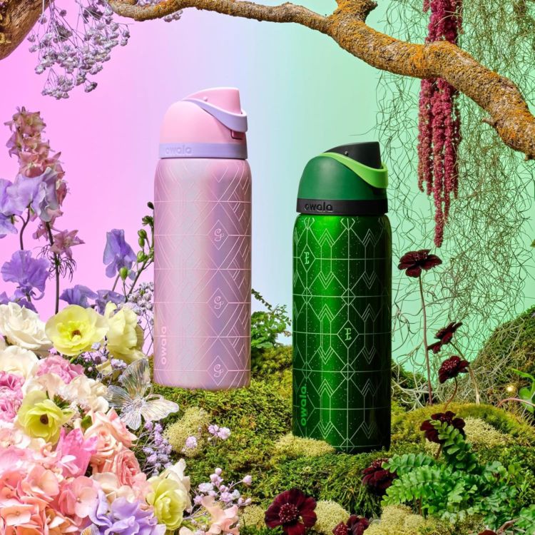 Wicked ウィキッド コラボ オワラ Owala FreeSip 水筒 32oz 約946ml 保冷 ウォーターボトル ステンレスボトル グリンダ Glinda ピンク 限定モデル