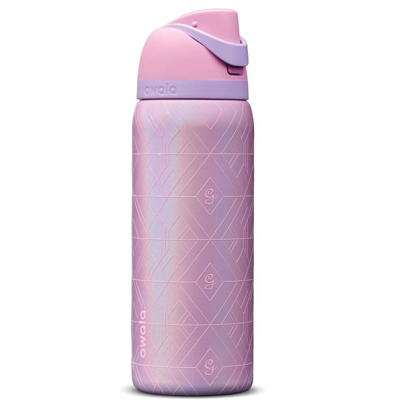 Wicked ウィキッド コラボ オワラ Owala FreeSip 水筒 32oz 約946ml 保冷 ウォーターボトル ステンレスボトル グリンダ Glinda ピンク 限定モデル